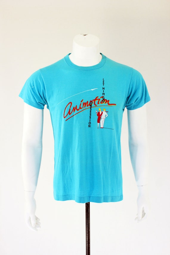 1985 Animotion Tour T'Shirt Screen Stars Large 198