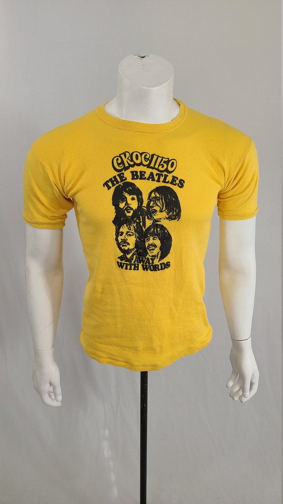 70's The Beatles Away With Words T-Shirt