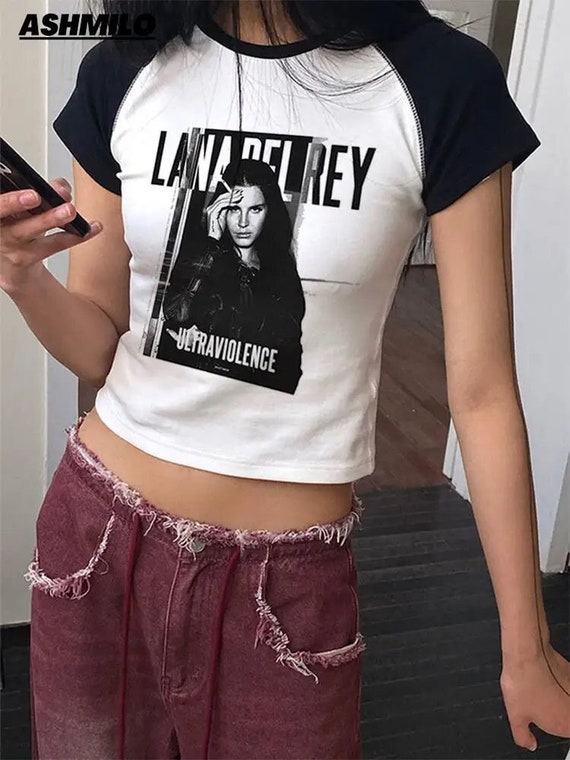 Lana Del Rey Clothing Aesthetics Y2K Tshirt T Shi… - image 1