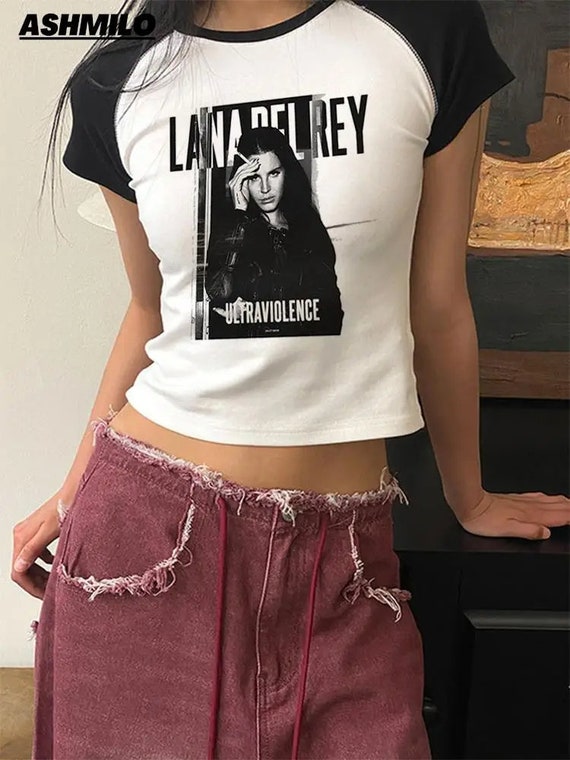 Lana Del Rey Clothing Aesthetics Y2K Tshirt T Shi… - image 2