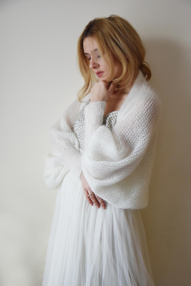 mohair oversized cardigan
