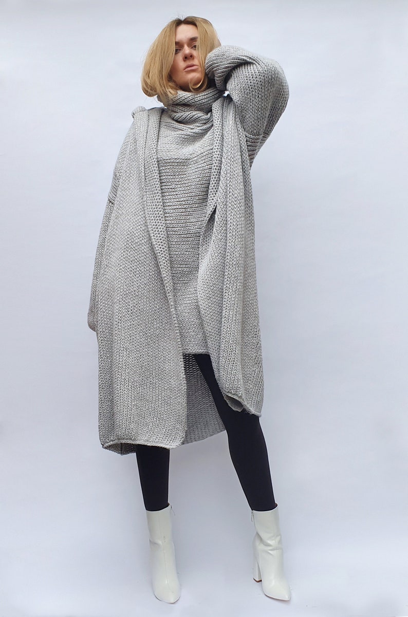 Cashmere blend cardigan long hooded cardigan maxi coatigan | Etsy