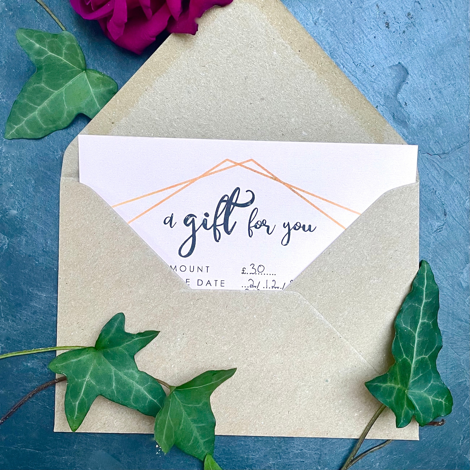 Jewellery Gift Card Jewellery Gift Voucher Gift for Her Jewellery Gift