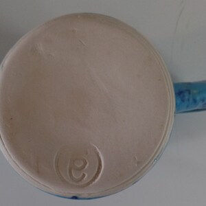 Stoneware Mug Blue Caprice image 3