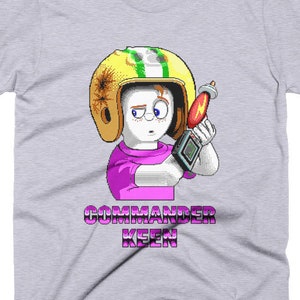 Commander Keen - Heather Gray Tshirt FREE SHIPPING
