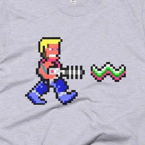 Duke Nukem - Heather Gray Tshirt FREE SHIPPING