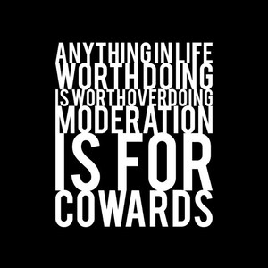 Moderacja jest dla tchórzy - koszulka DARMOWA WYSYŁKA