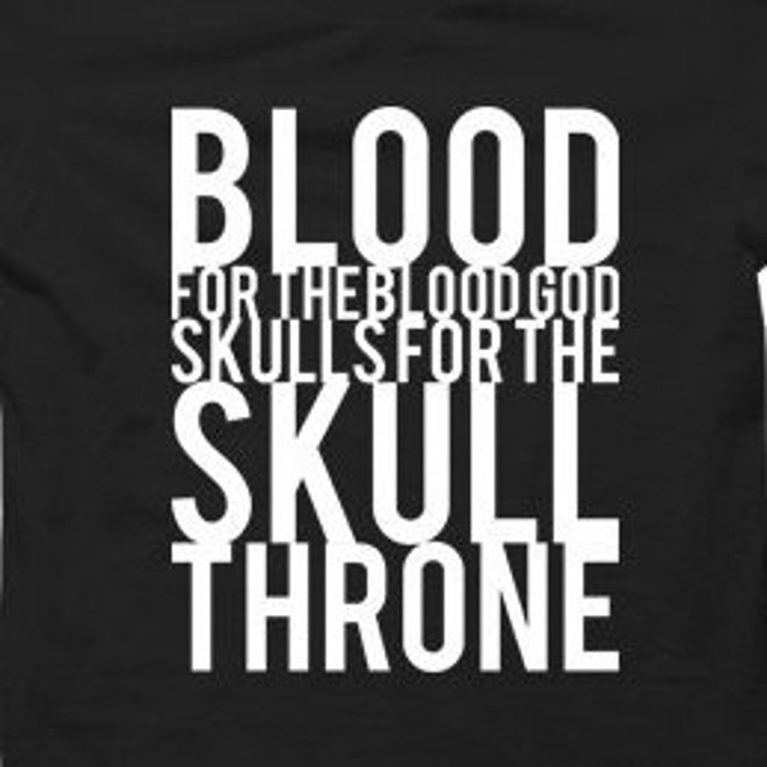 MDay Paints - BLOOD FOR THE BLOOD GOD, SKULLS FOR THE