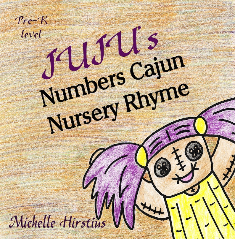 Juju's Numbers Cajun Nursery Rhyme Children's Book Etsy