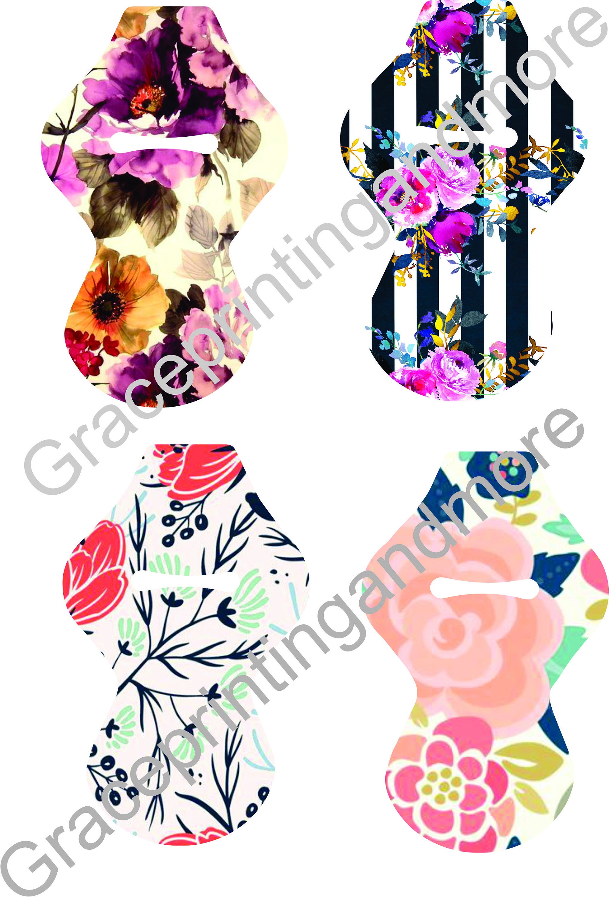 Neoprene Templates Chap Stick Holders Sublimation Printing Etsy