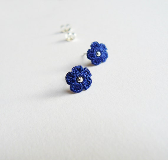 Cute Flower Wedding Earrings with Beading HG18001 | Cocomelody