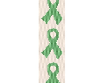 Cerebral Palsy Awareness Peyote Bracelet Pattern