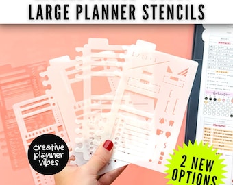 Laurel Denise "Scout" Large Planner Stencil & Clip-in Inserts
