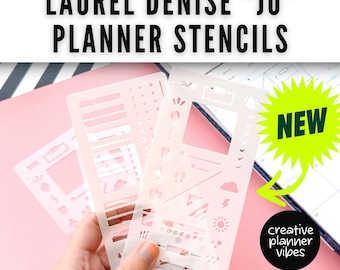 Laurel Denise "Jo" Planner Stencil