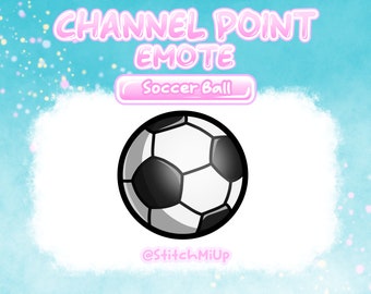 サッカーボールチャンネルポイント / エモート / Twitch ストリーム Discord Youtube l サッカー - FIFA 用バッジ