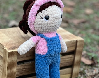 Crochet Ms. Rachel doll, Ms Rachel teacher, Ms. Rachel crochet, Ms. Rachel doll