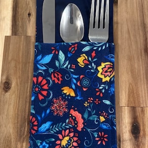 Pioneer Woman Silverware Sleeve, Handmade