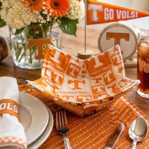 Tennessee Volunteers Microwave Bowl Cozy - Tennessee Vols Tailgate Accessories - Tennessee Vols Kitchen Decor - Gifts for Vols Fans