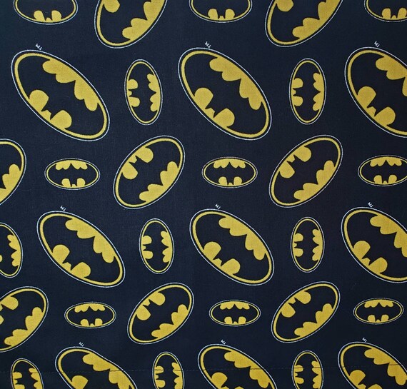 Batman Window Valance Window Treatment Curtains Etsy