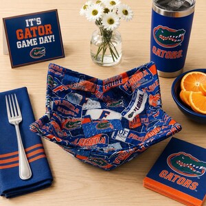 Florida Gators Microwavable Bowl Cozy - University of Florida Cozy - Gifts for Florida Gators Fans