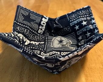 Dallas Cowboys Handmade Bowl Cozy