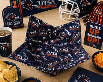 University of Texas San Antonio Roadrunners Bowl Cozy - Microwave Bowl Holder - Gifts for UTSA Fans - Gifts Under 10.00