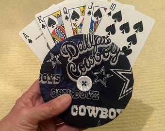 Dallas Cowboys Handmade Playing Cards Holder