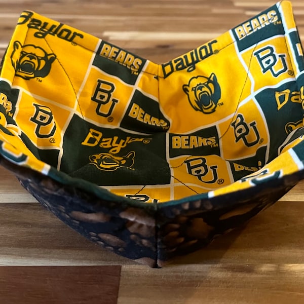 Baylor Bears Handmade Bowl Cozy