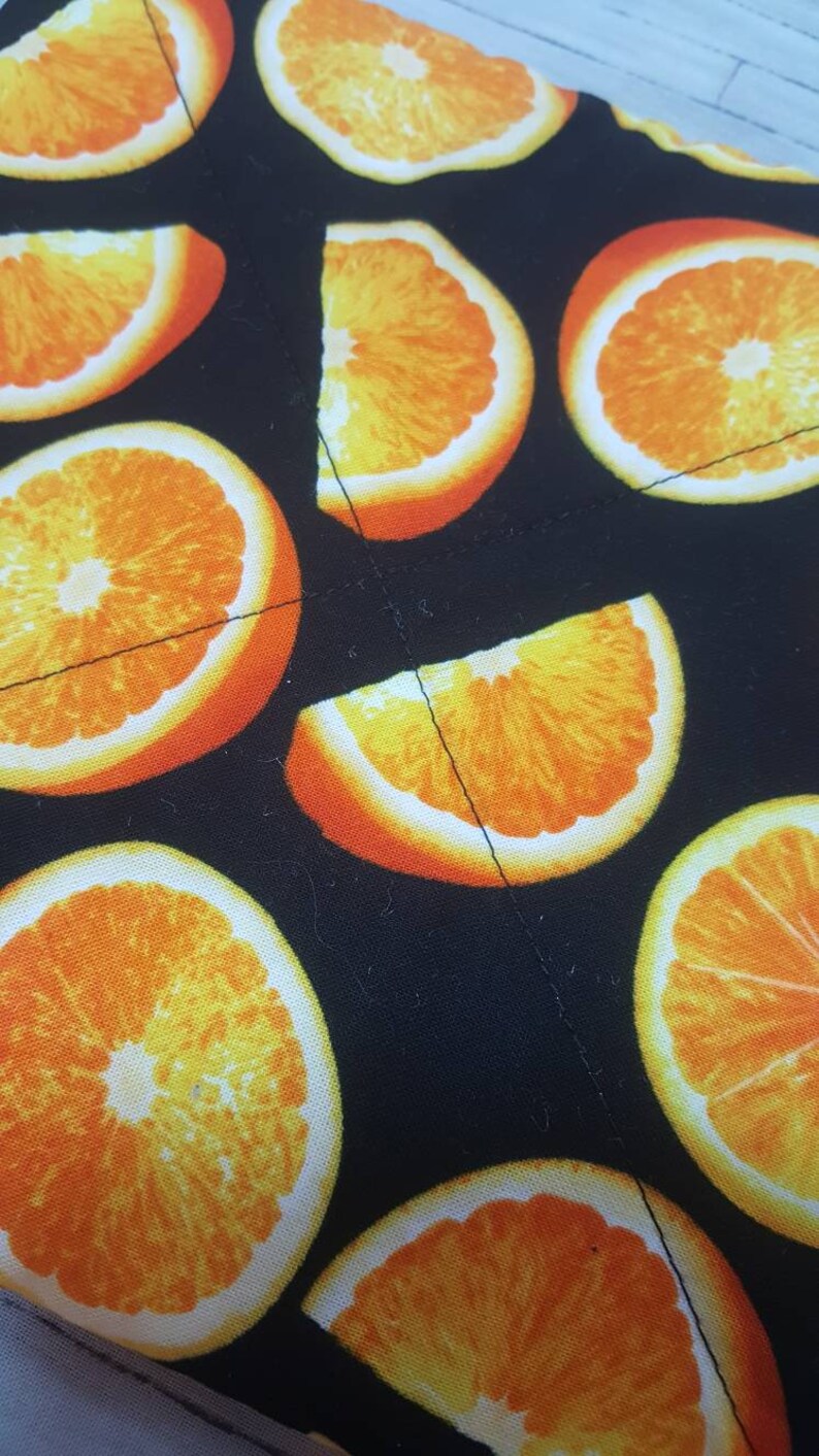 Kitchen Decor Citrus Fruits Potholders Oranges Hot Pads Kitchen
