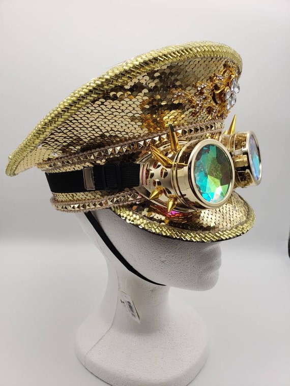 Sequin Police Hat Sequin Police Hat