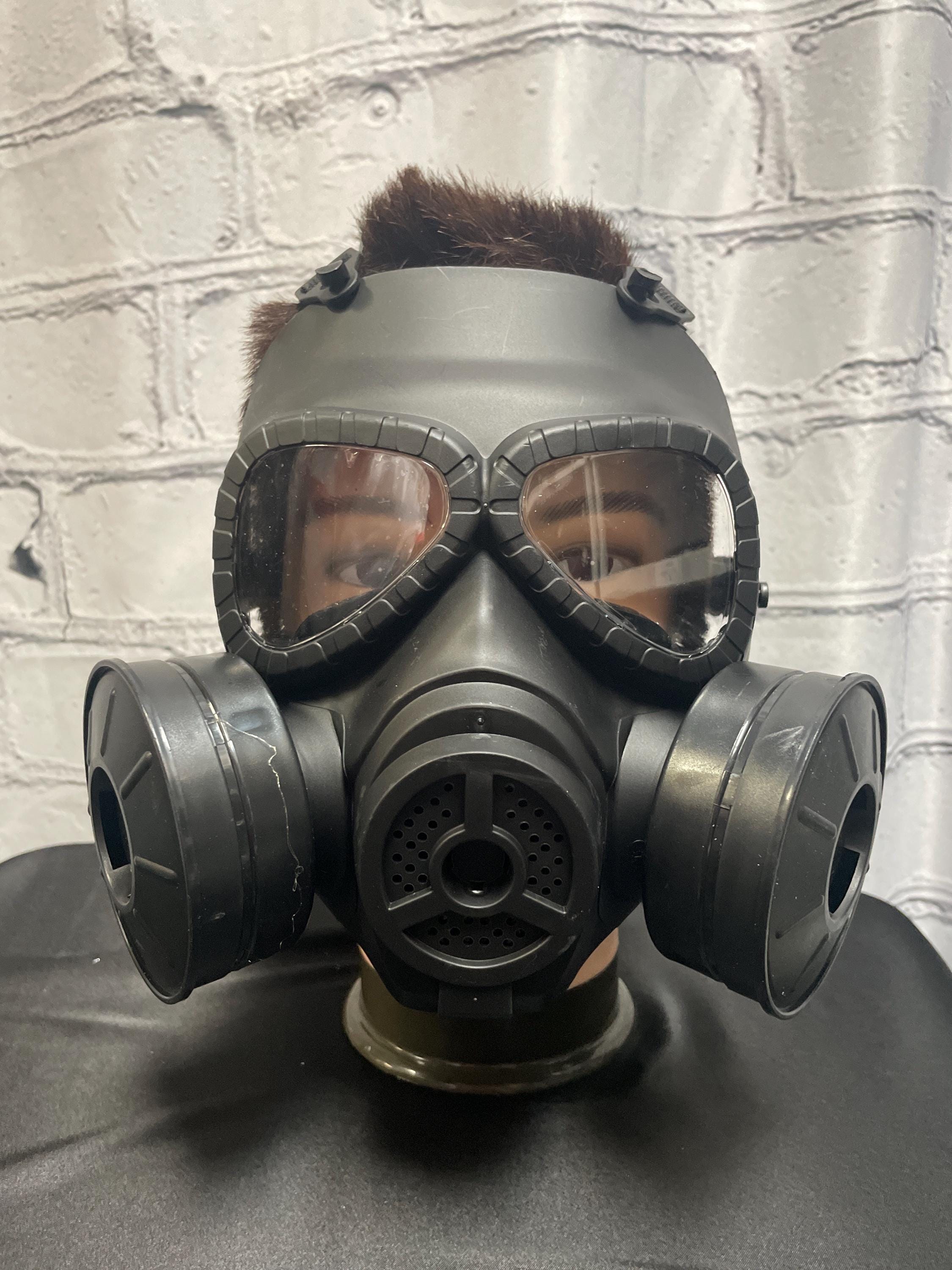 ゴールドガスマスク | スチームパンクポスト黙示録ディーゼルパンク