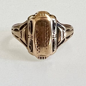 Vintage 10k Gold 1953 Class Ring, Size 6.25 - Etsy Vintage 10k Gold 1953 Class Ring, Size 6.25 - Etsy