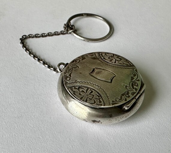 vintage sterling locket pendant - image 9