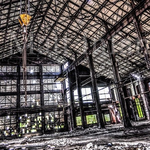 Wean United Abandoned Steel Mill in Youngstown Ohio