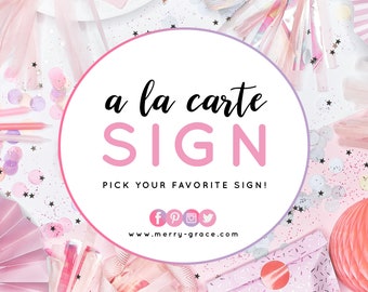 A La Carte Print - Single Print