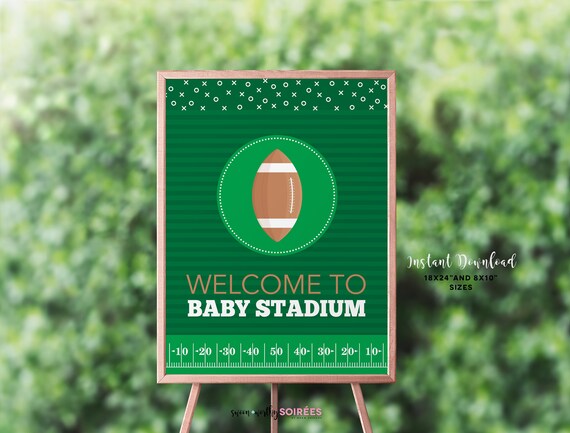 football centerpieces for baby shower