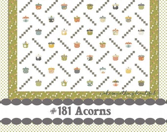Acorns Quilt Pattern by Coriander Quilts (Corey Yoder)