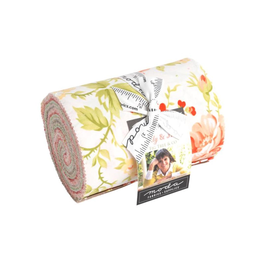 Jelly & Jam Dessert Roll (5" Strips) - Fig Tree for Moda Fabrics - Etsy