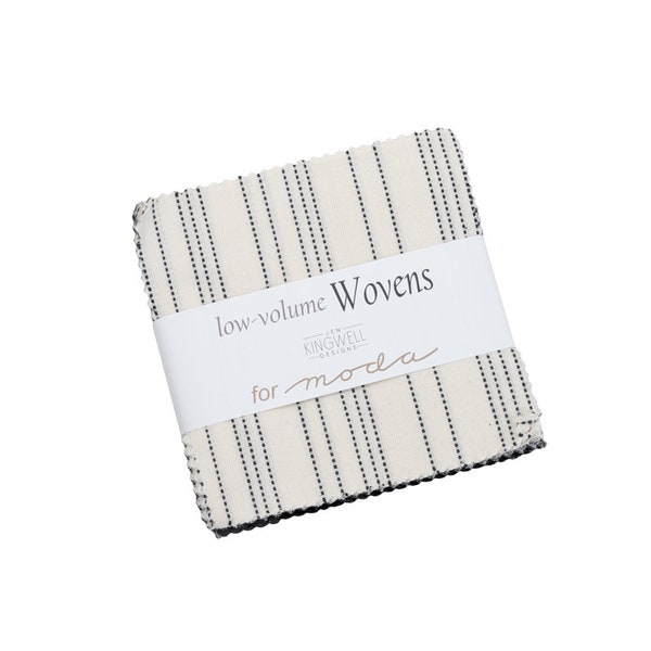 Low Volume Wovens Charm Pack by Jen Kingwell for Moda Fabrics