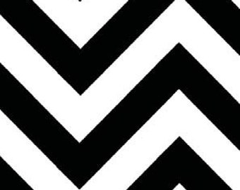 Medium Black - Moda Half Moon Modern Zig Zag (32216 12) - 1 yard