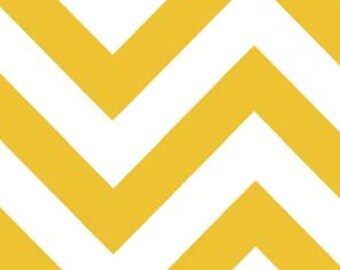 Medium Sunshine - Moda Half Moon Modern Zig Zag - 1 yard