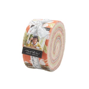 Strawberries & Rhubarb Jelly Roll  (2.5&quot; strips) - Fig Tree for Moda Fabrics