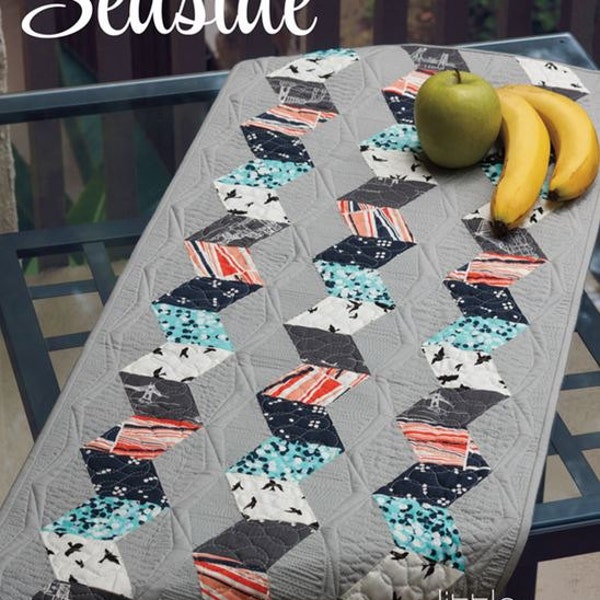 Seaside table topper pattern by Jaybird Quilts