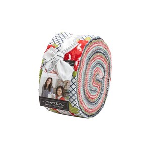 Sunday Stroll Jelly Roll  (2.5&quot; strips) - Bonnie & Camille for Moda Fabrics