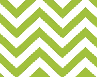 Small Lime - Moda Half Moon Modern Zig Zag - 1 yard