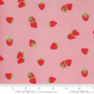Sunday Stroll Berry Patch in Red (55223 12) - Bonnie & Camille for Moda Fabrics
