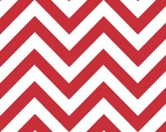 Small Ruby - Moda Half Moon Modern Zig Zag - 1 yard