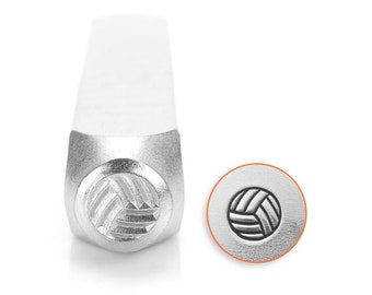 Sports Metal Stamps Metal Stamping Punch Tools for Metal Stamped DIY Jewelry Making Tools Baseball Metal Design Stamp 4.5mm DS404