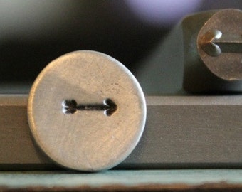 5mm Straight Arrow Metal Punch Design Jewelry Stamp