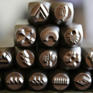 5mm Southwest Choose your own DIY Jewelry Making Metal Design Stamp - Stamping Kit, Tools, Press, Machine & Supplies